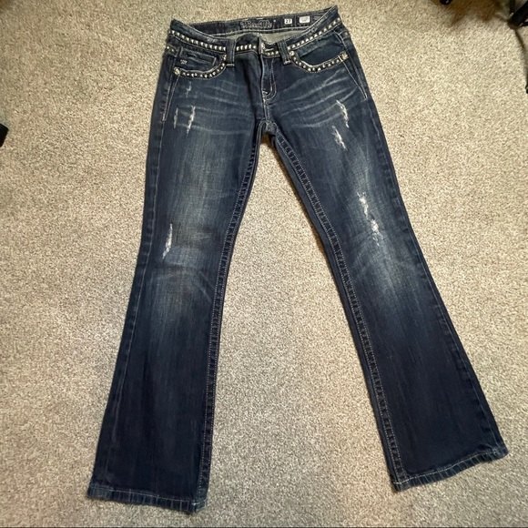 Miss Me Signature Boot Cut 27 Stretch Embellished - Picture 3 of 8